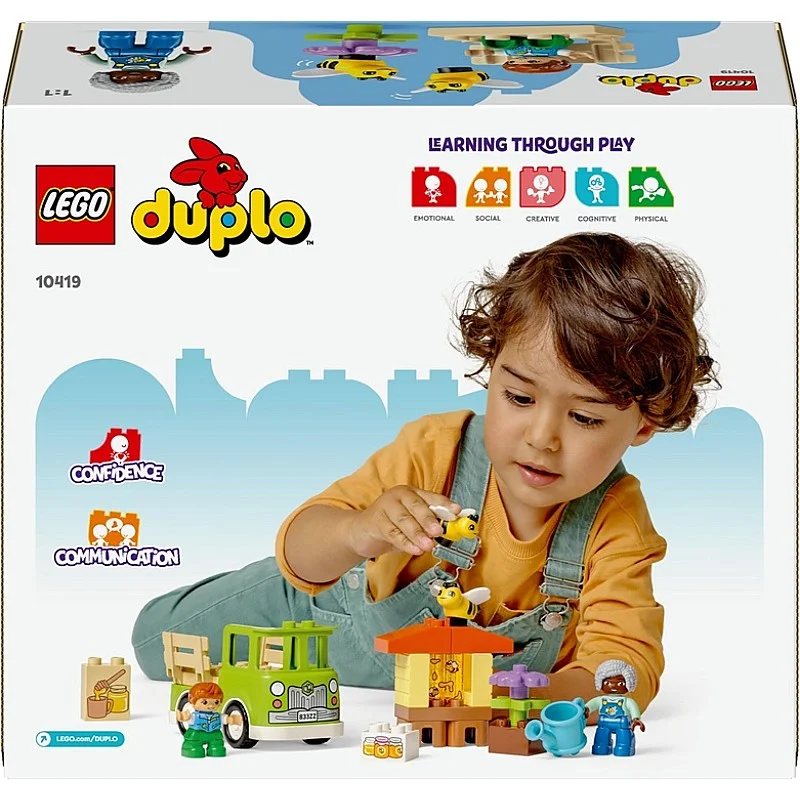 Konstruktorius LEGO® Duplo Bičių ir avilių priežiūra 10419 Konstruktorius LEGO® Duplo Bičių ir avilių priežiūra 10419