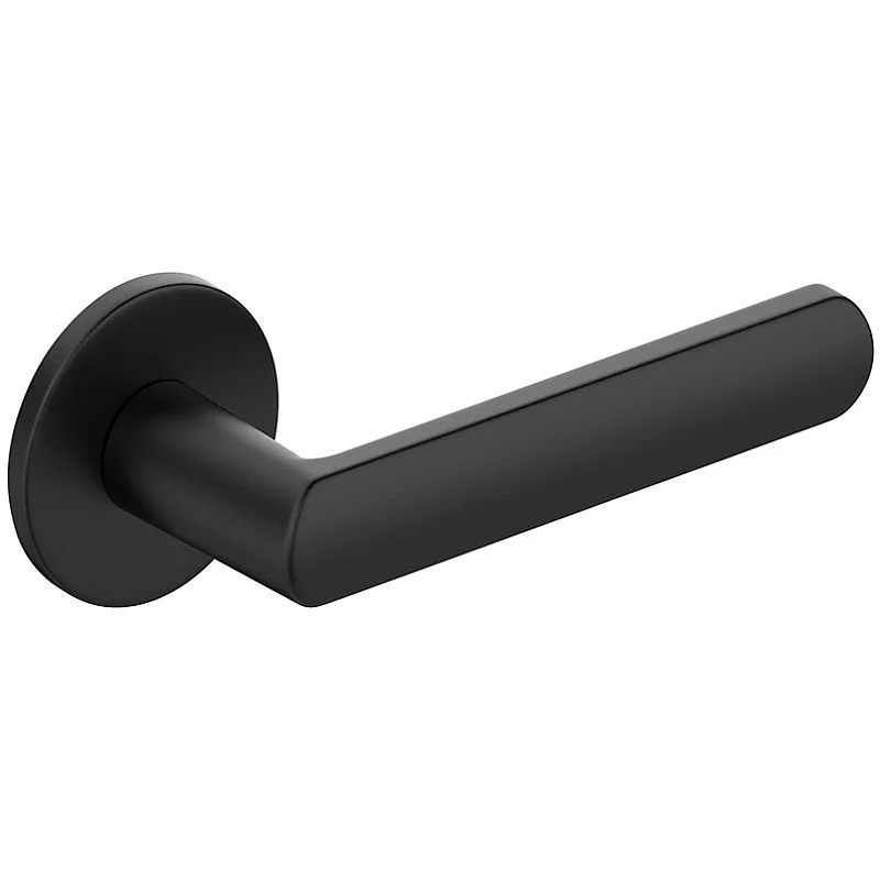 Durvju rokturis. iekštelpām R Slim Black LUNA R SLIM. melna