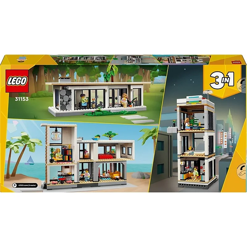 TOY LEGO 3IN1 MODERN HOUSE 31153 TOY LEGO 3IN1 MODERN HOUSE 31153
