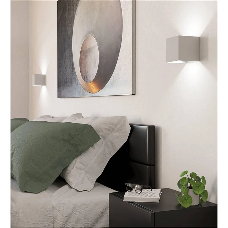 WALL LAMP EGLO VALMONTONE LED 2X3W WHITE WALL LAMP EGLO VALMONTONE LED 2X3W WHITE