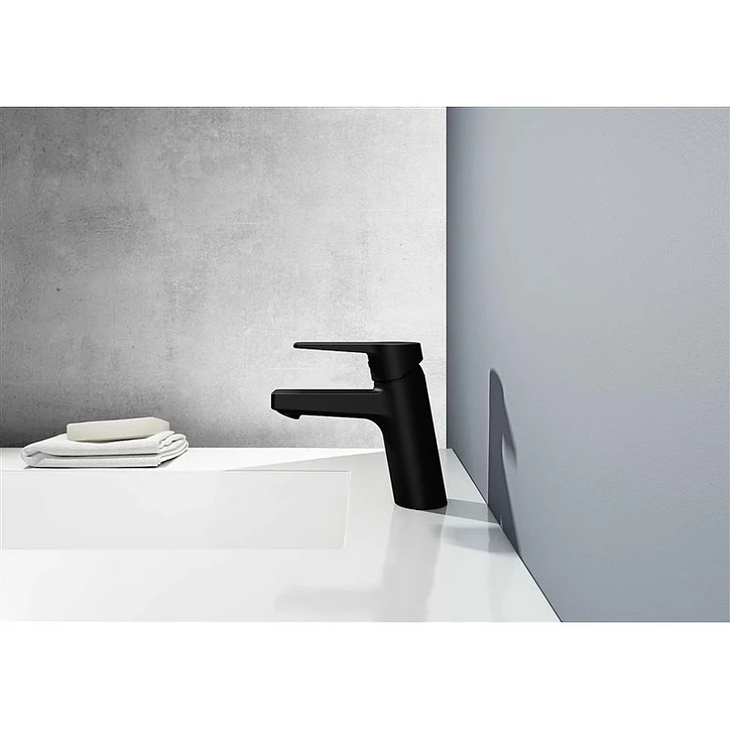 WASHBASIN MIXER 3810F-33 TWISTA BLAC MAT