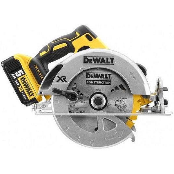 Akum. diskinis pjūklas Dewalt DCS570P2-QW 18V 2x5Ah