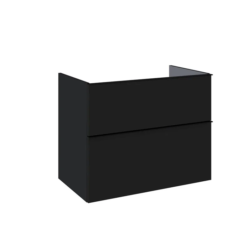 CABINET ELITA LOOK BLACK MAT 80