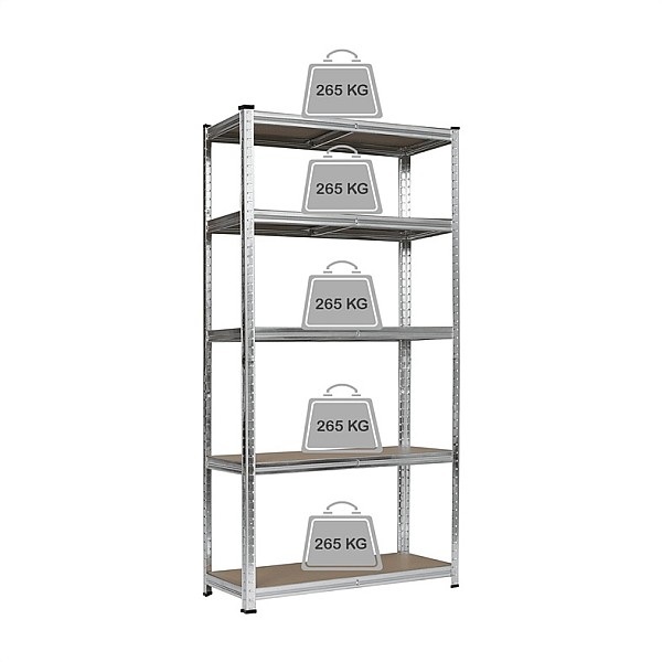 STORAGE SHELF 4IQ 45X90X180CM 265KG