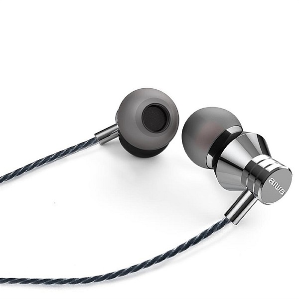 AUSINĖS 3.5MM ESTM-50SL AIWA SIDABRO