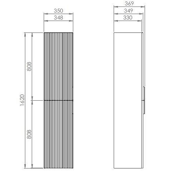 COLUMN DECO MASTERJERO 35 2D NATURAL OAK