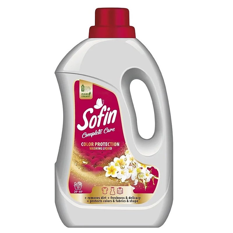 Šķidrs mazgāšanas līdzeklis Sofin Color Protection. 1.5 l Šķidrs mazgāšanas līdzeklis Sofin Color Protection. 1.5 l