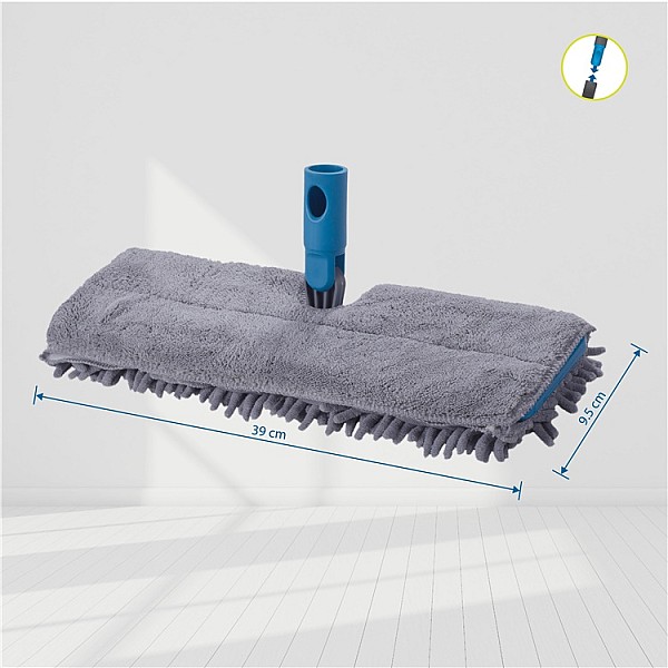 DOUBLE SIDE MOP HEAD 39X9.5 CM THEMALUX