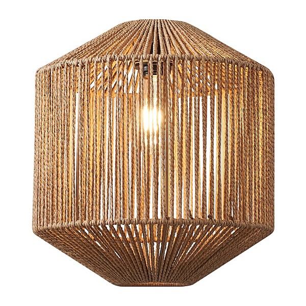 PENDANT LIGHT ARRA D32 E27 LIGHT BROWN