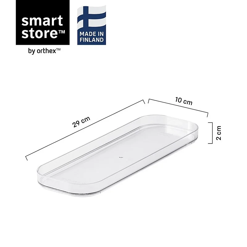 STORAGEBOXLID SMARTST COMPACT CLEARSLIM