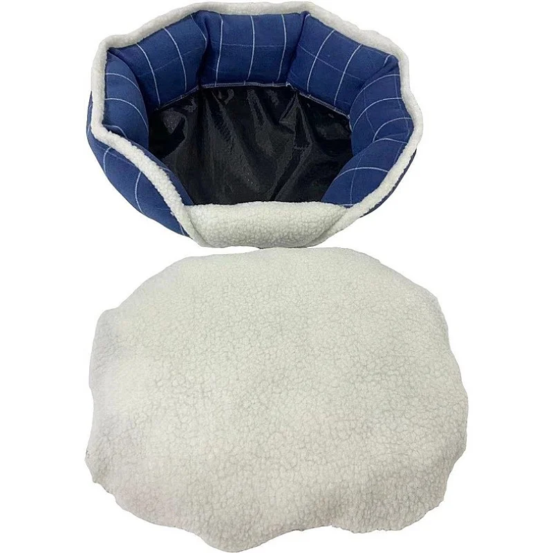PET BED BLUE 217299 86X76X17.5CM