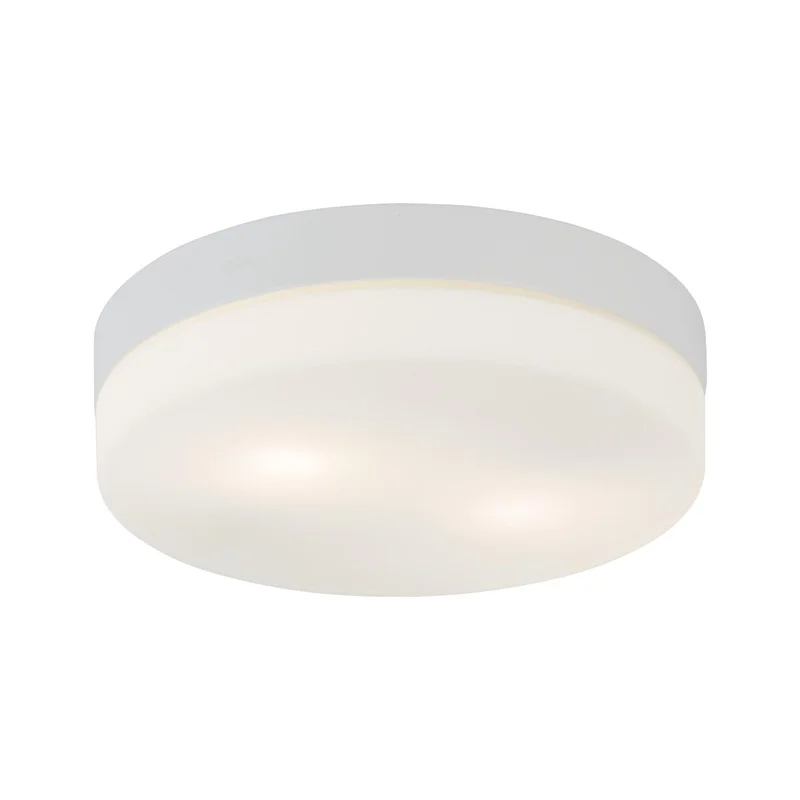 LAMP PLAFON PORI E27 2X15W WH