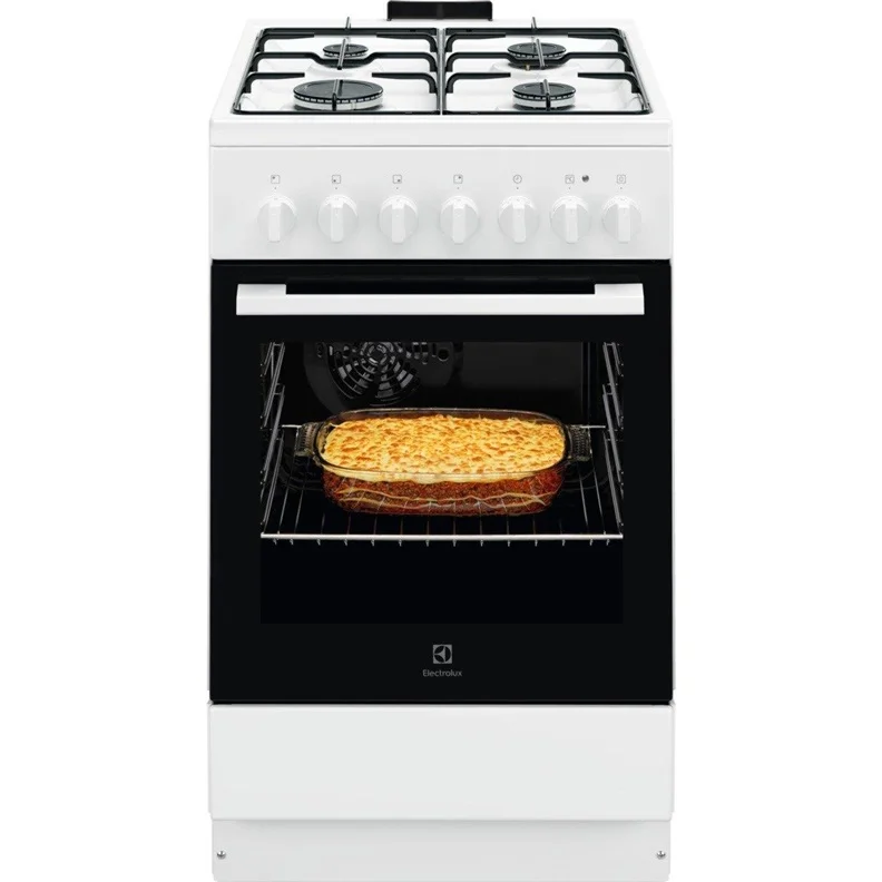 Gāzes plīts ar elektrisko krāsni Electrolux LKK520032W