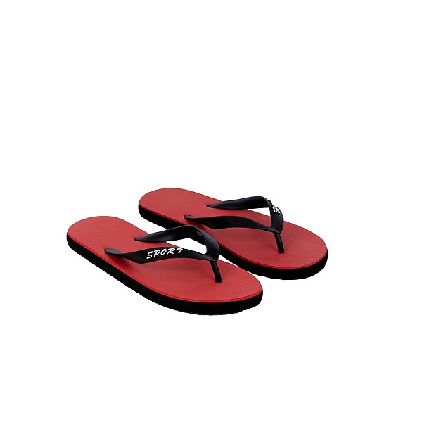 SLIPPER SIZE 42/43 BLACK/RED