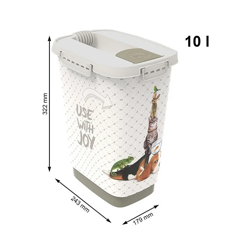 PET FOOD CONTAINER 10L