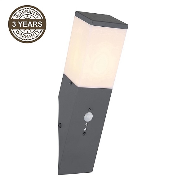 WALL LIGHT CORTE DF7430 E27 IP44 SENSOR