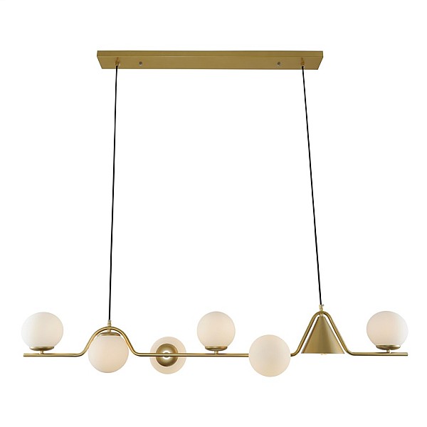 PENDANT LIGHT RAILE H1.2M 7XG9 GOLD