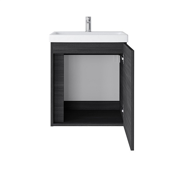 CAB WITH WASHBASIN WTU-50AZ-PM WOOD ASH