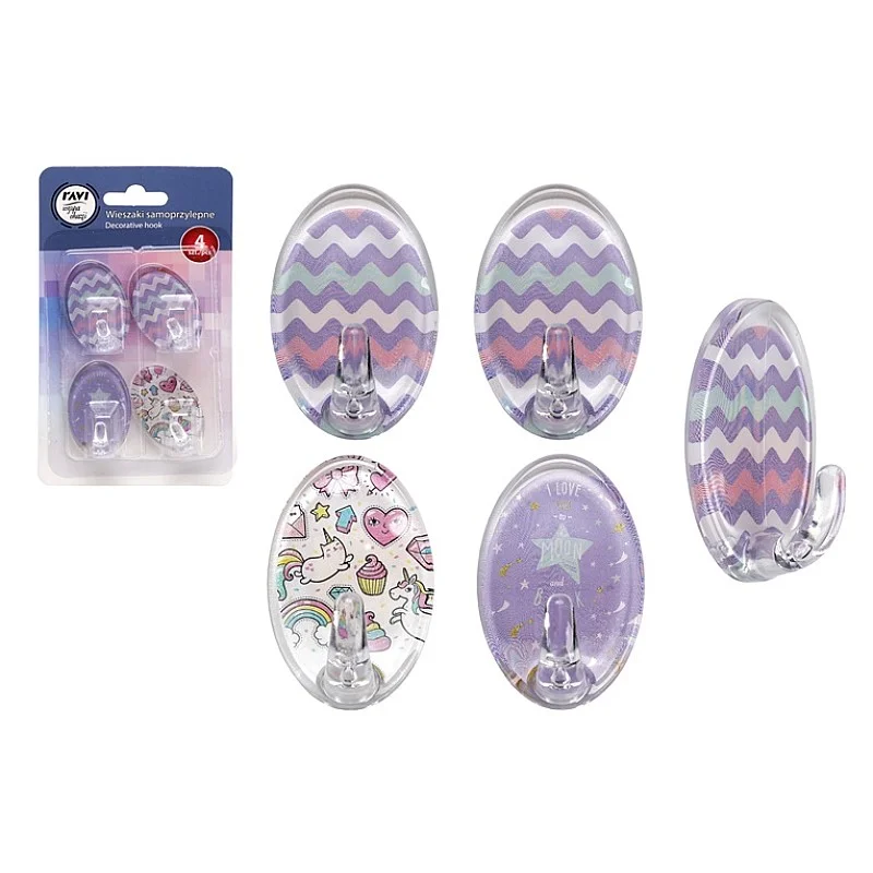 SELF-ADHESIVE HANGERS 4PCS