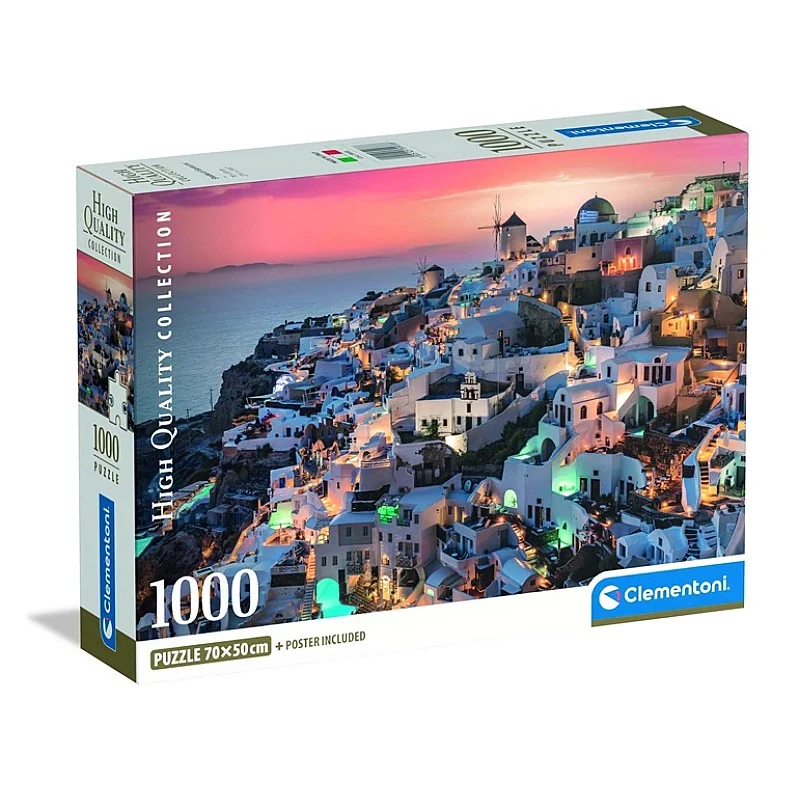 Dėlionė Clementoni Santorini 39933. 1000 dal.