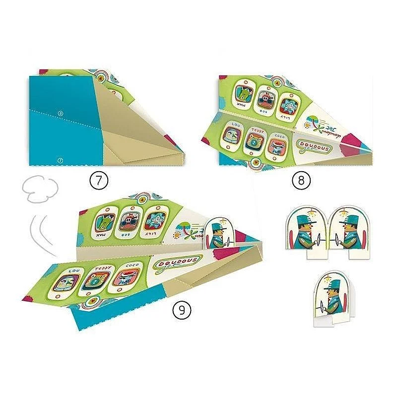 SET CREATIVE ORIGAMI PLANES 20D DJ08760