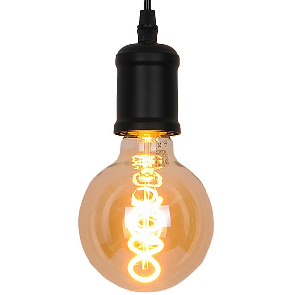 Lampa griesti Domoletti Tau P16174 BLK. 25 W. E27