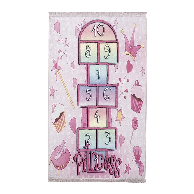 Paklājs iekštelpu Splendid HOPS Printed. rozā. 160 x 120 cm