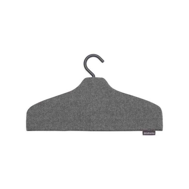 CLOTHES HANGER FOR STEAMING PEPPER BLACK