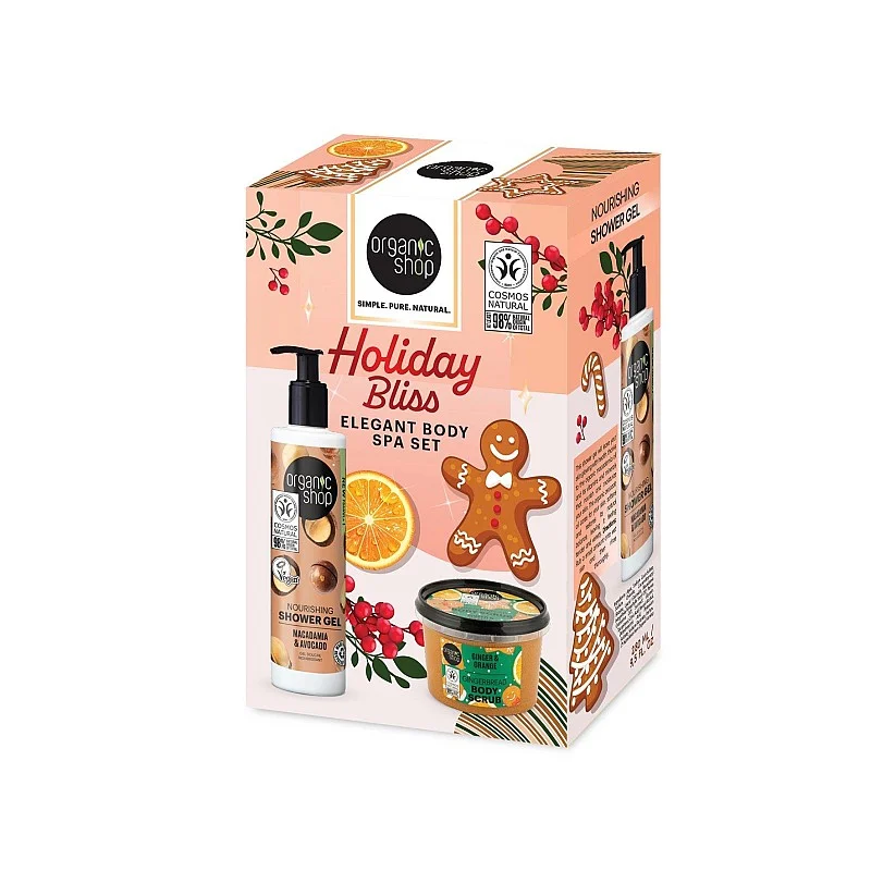 SET BODY CARE ORGANIC SHOP HOLIDAY BLISS
