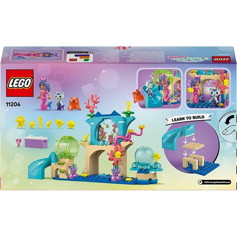 LEGO® Gabby's Dollhouse Mermaid Gabby's Aquarium Adventure LEGO® Gabby's Dollhouse Mermaid Gabby's Aquarium Adventure