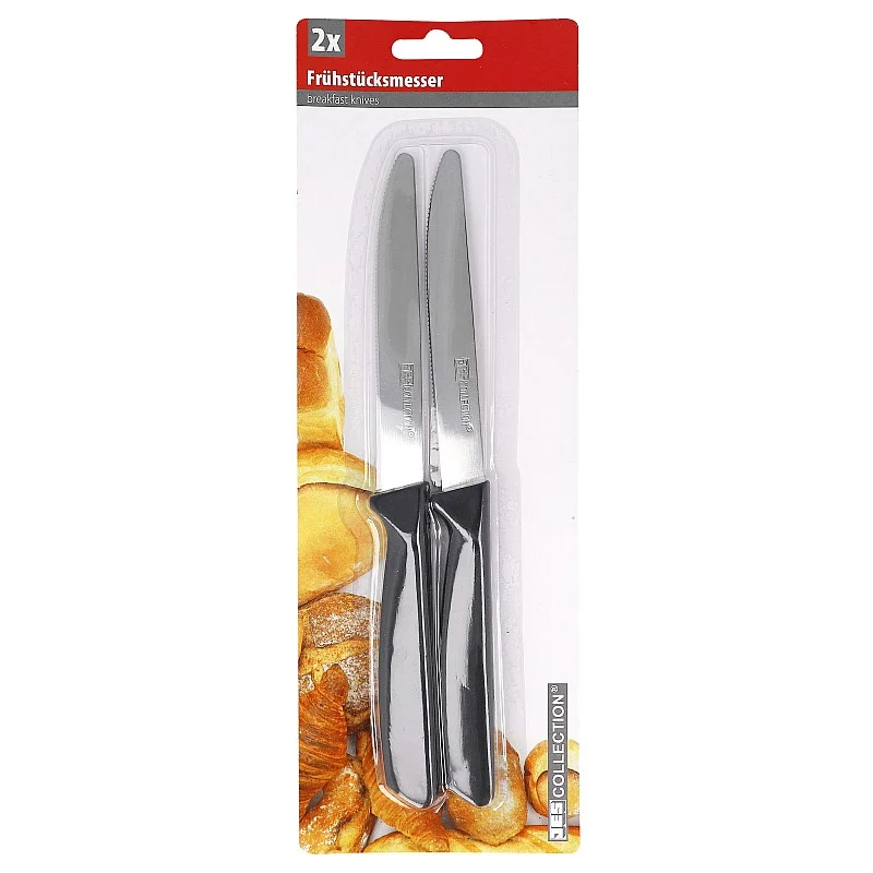 KNIFES BRKF 2 21.5CM ST. STL W KST H 3C