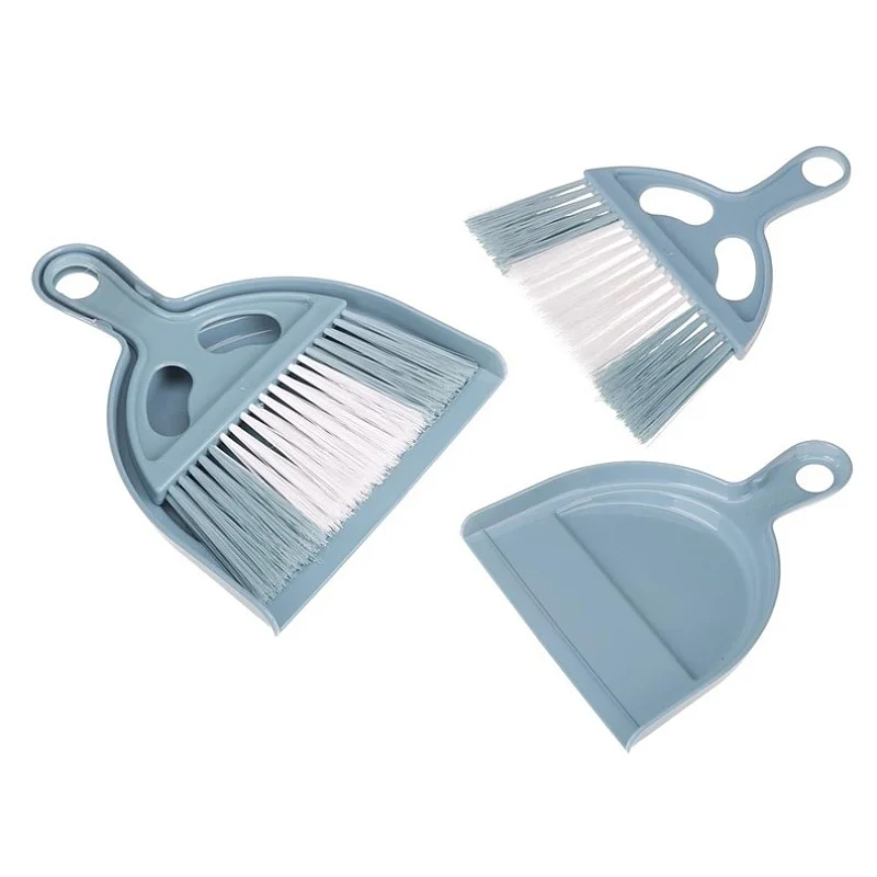 Šluotelė su semtuvėliu. plastikas. žalia Šluotelė su semtuvėliu. plastikas. žalia