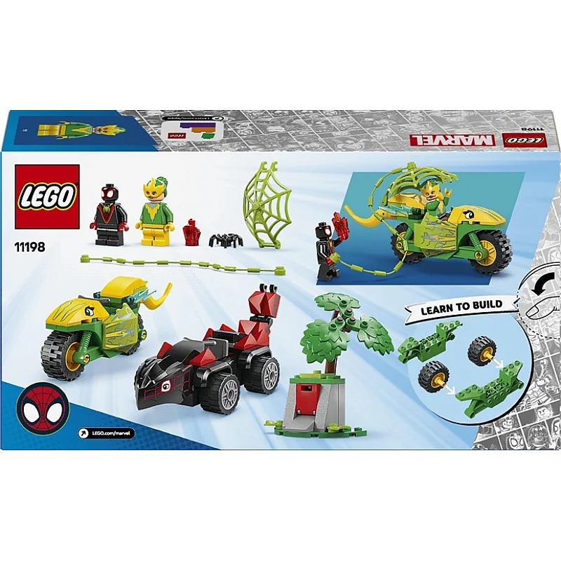 LEGO® Spin and Electro Dinosaur Vehicle Chase 11198. 124 vnt LEGO® Spin and Electro Dinosaur Vehicle Chase 11198. 124 vnt
