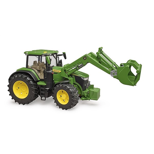 Rotaļu traktors Bruder John Deere 7R 350 03151. zaļa