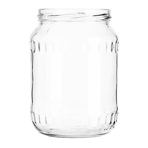 JAR 720ML 6PCS WITHOUT LID 82MM