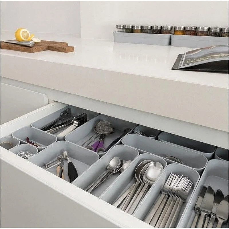 ORGANIZER L 30X8X5CM GREY