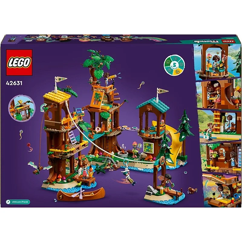 TOY LEGO ADVENTURE CAMP TREE HOUSE 42631 TOY LEGO ADVENTURE CAMP TREE HOUSE 42631