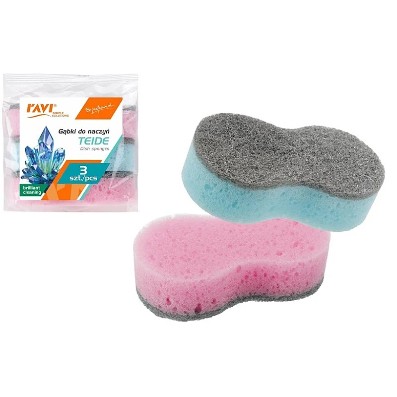 TEIDE DISH SPONGES 3PCS