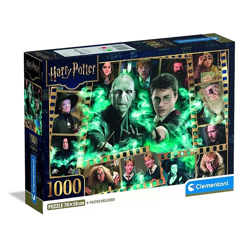 Dėlionė Clementoni Harry Potter 37048. 1000 dal.