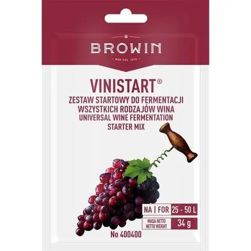 STARTER VINISTART WINE FERMENTATION 34G