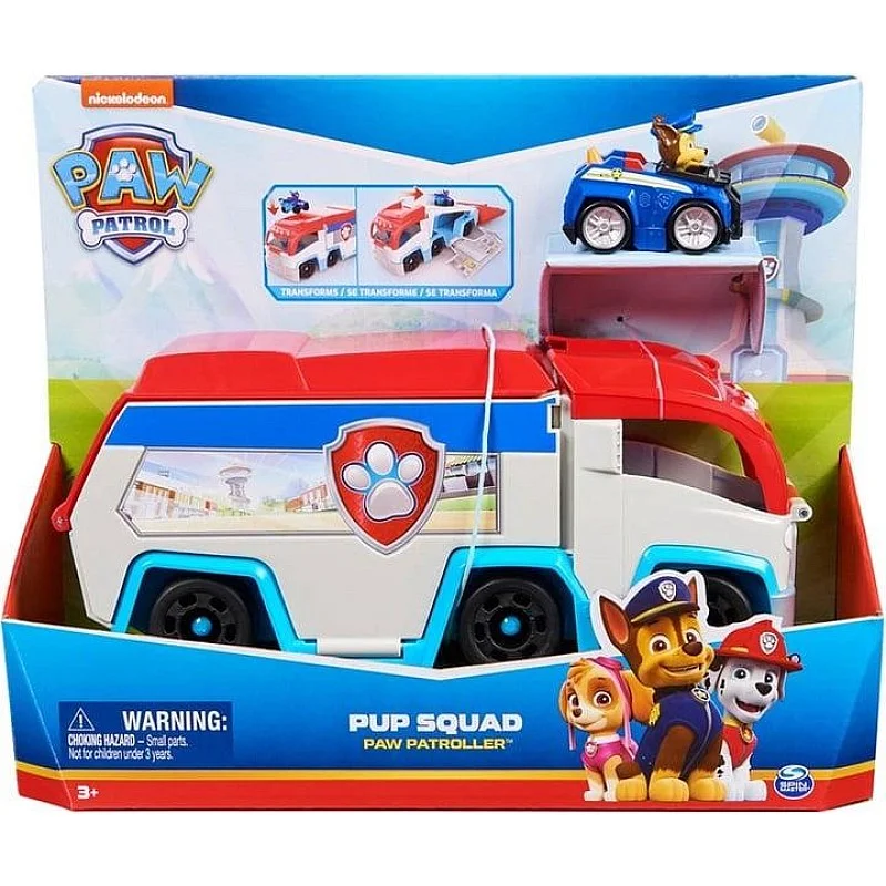 Bērnu rotaļu mašīnīte Paw Patrol Pup Squad 6071544