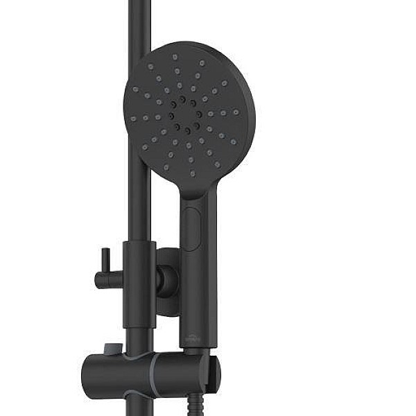 SHOWER COLUMN FIRA W/SHOWER-BATH MIXBLK