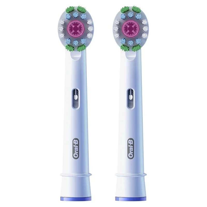 BRUSH HEAD EB18-2 3D ORAL-B 2PCS BRUSH HEAD EB18-2 3D ORAL-B 2PCS
