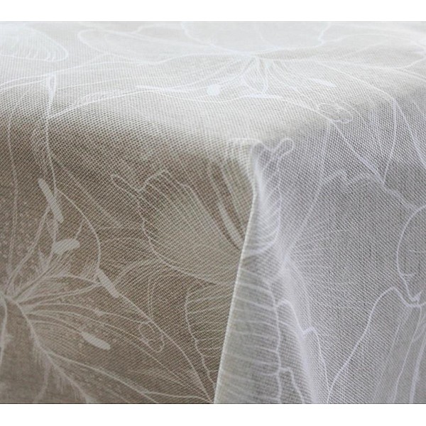 TABLECLOTH DJT-1078 LINEN2 140X300CM