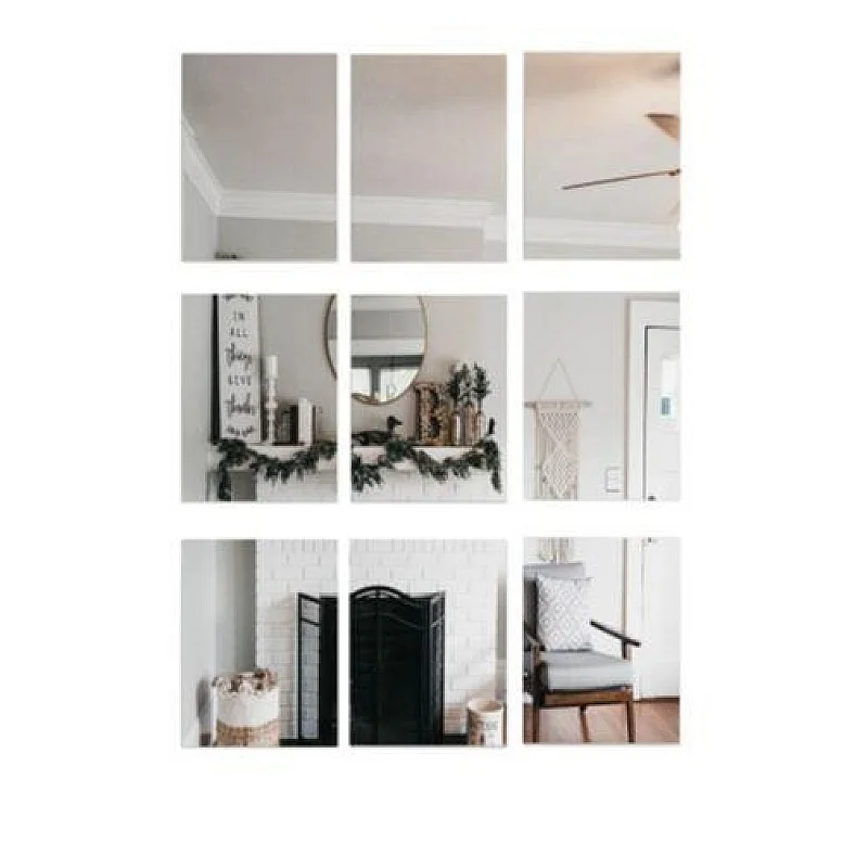 SPOGUĻU KOMPLEKTS KVADR. 21X30X3 CM 9GAB