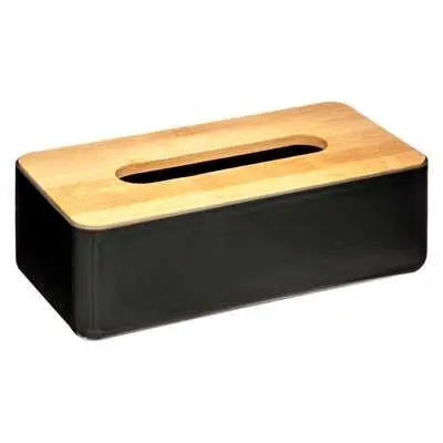 TISSUE BOXPP NATUREO BLACK