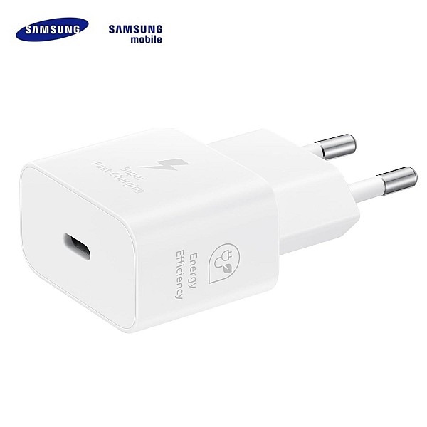 CHARGER SAMSUNG USB-C 25W WHITE