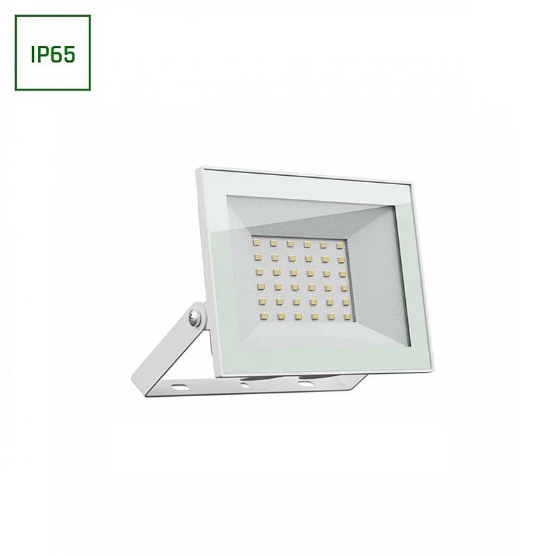 FLOODLIGHT  LED 30W 230V NW IP65 WHITE