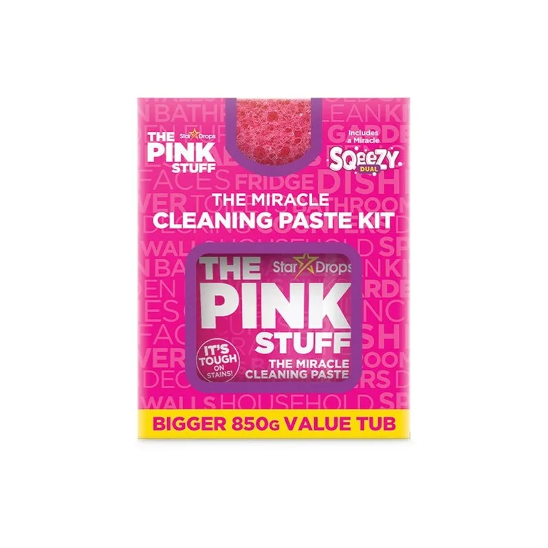 PASTE AND SQEEZY KIT THE PINK STUFF 850G