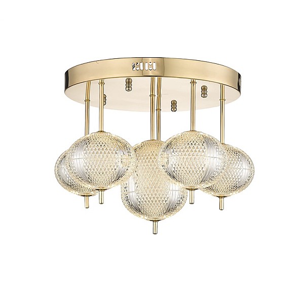 CEILING LUMINAIRE LED B2360-6 GOLD